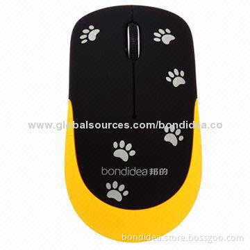 Cute Mini Design Bluetooth Wireless Mouse with 2,000dpi Resolution